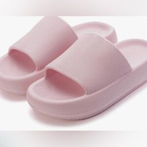 Bronax Pillow Slide Sandals Slippers House Shower Beach Thick Cushion Comfort 10